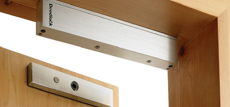 Magnetic lock installation Aptos